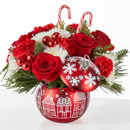 Cheer in the Air Ornament –  Floral Delights Etc, Daleville AL