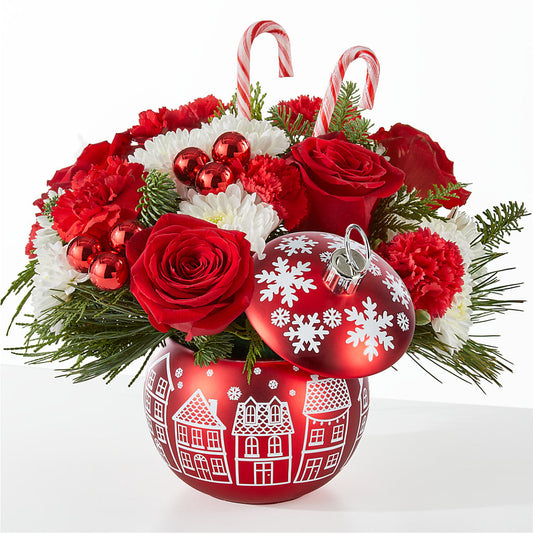 Cheer in the Air Ornament –  Floral Delights Etc, Daleville AL