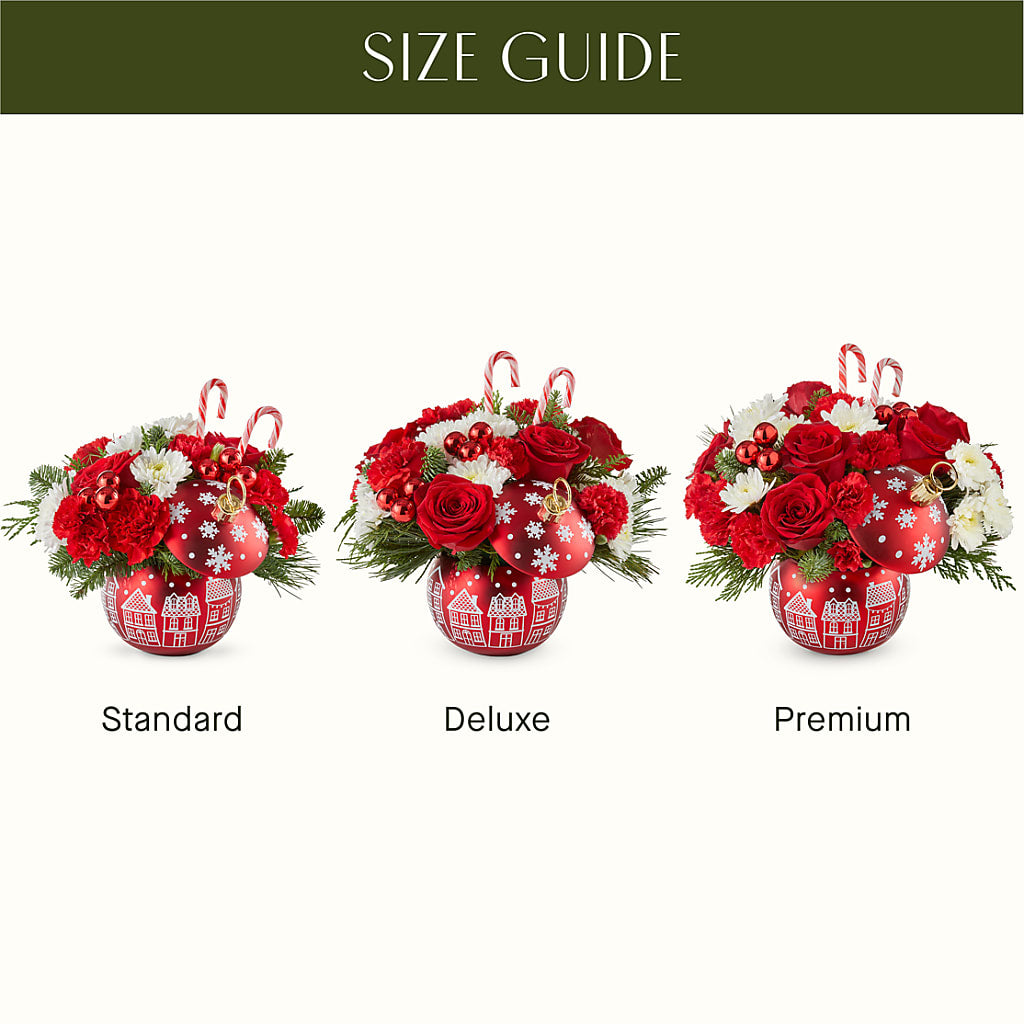 Cheer in the Air Ornament –  Floral Delights Etc, Daleville AL
