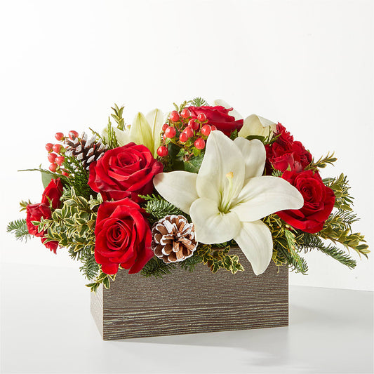 Snowy Wonderland Bouquet –  Floral Delights Etc, Daleville AL