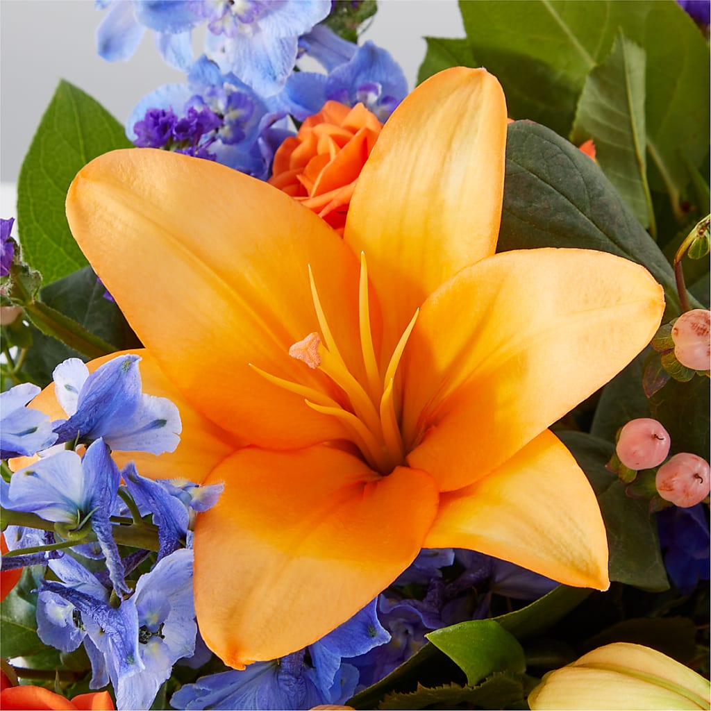 Radiant Citrus Box Bouquet –  Floral Delights Etc, Daleville AL