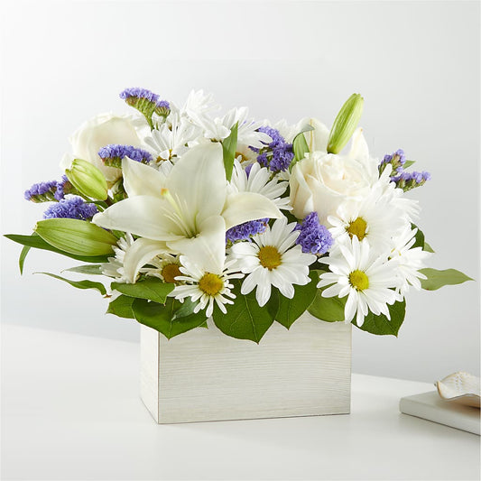 Beyond Blue Box Bouquet –  Floral Delights Etc, Daleville AL