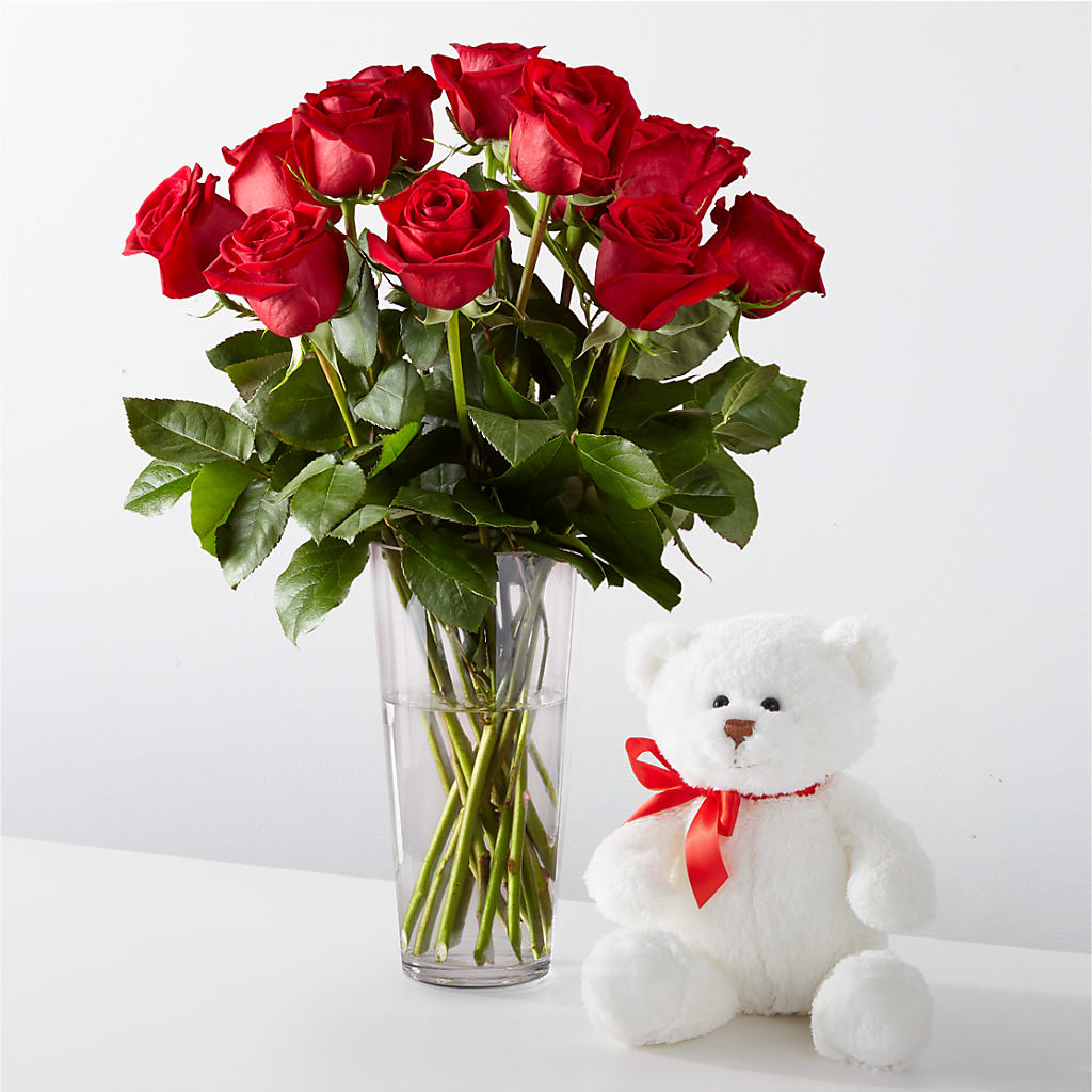Romantic Long Stem Red Rose Bouquet Bundles –  Floral Delights Etc, Daleville AL