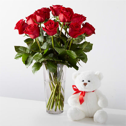Romantic Long Stem Red Rose Bouquet Bundles –  Floral Delights Etc, Daleville AL