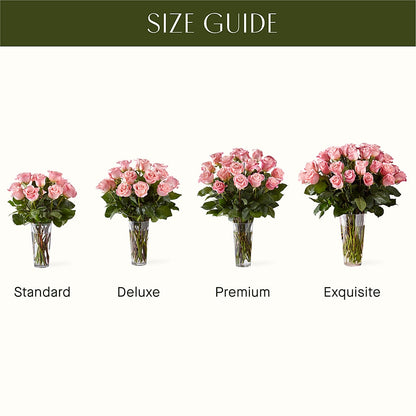 Long Stem Pink Rose Bouquet –  Floral Delights Etc, Daleville AL