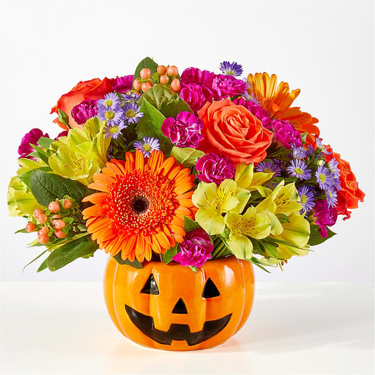 Tricks & Treats Pumpkin –  Floral Delights Etc, Daleville AL
