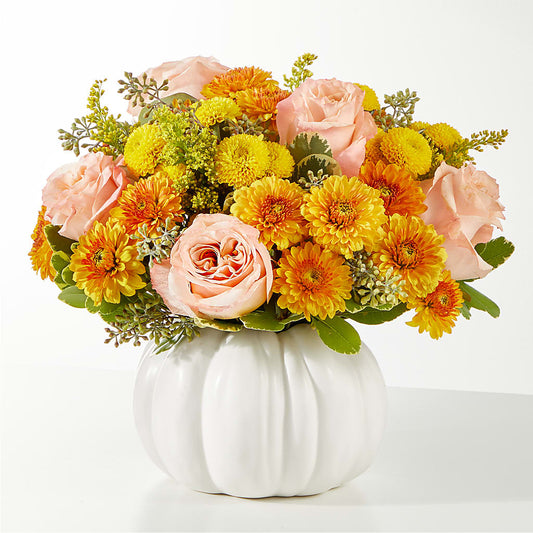 Peachy Pumpkin –  Floral Delights Etc, Daleville AL