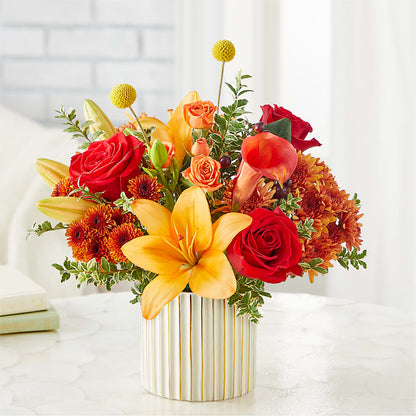 Scarlet Skies Bouquet –  Floral Delights Etc, Daleville AL