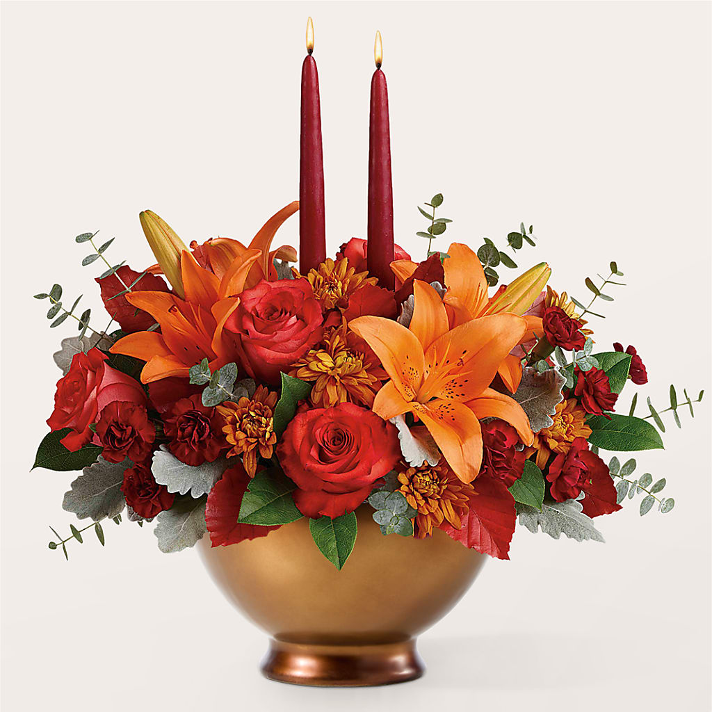 Fruits of Fall Centerpiece –  Floral Delights Etc, Daleville AL