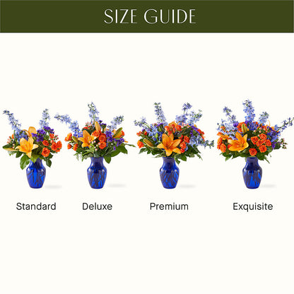 Radiant Citrus Bouquet –  Floral Delights Etc, Daleville AL