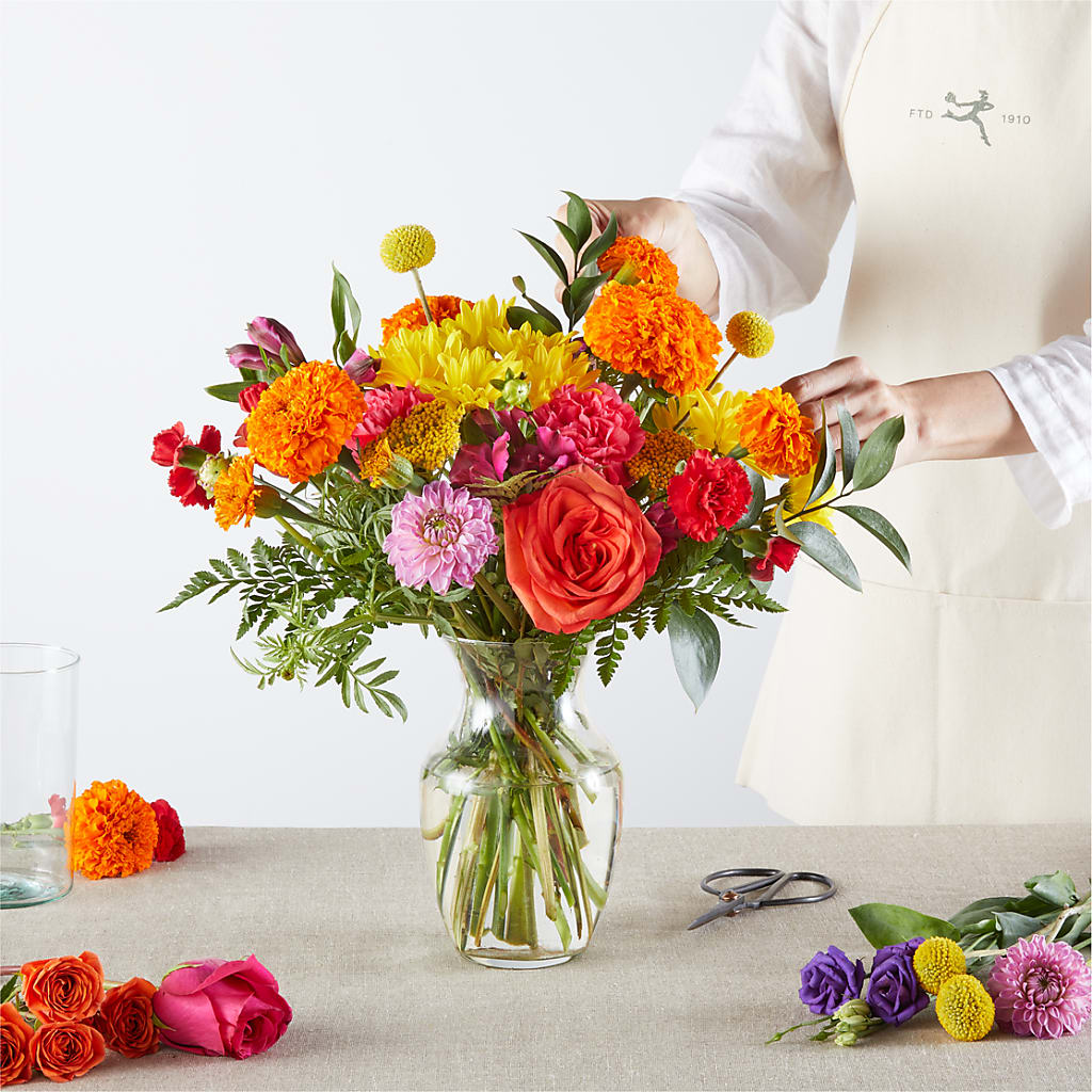 Feast of Color – A Florist Original –  Floral Delights Etc, Daleville AL