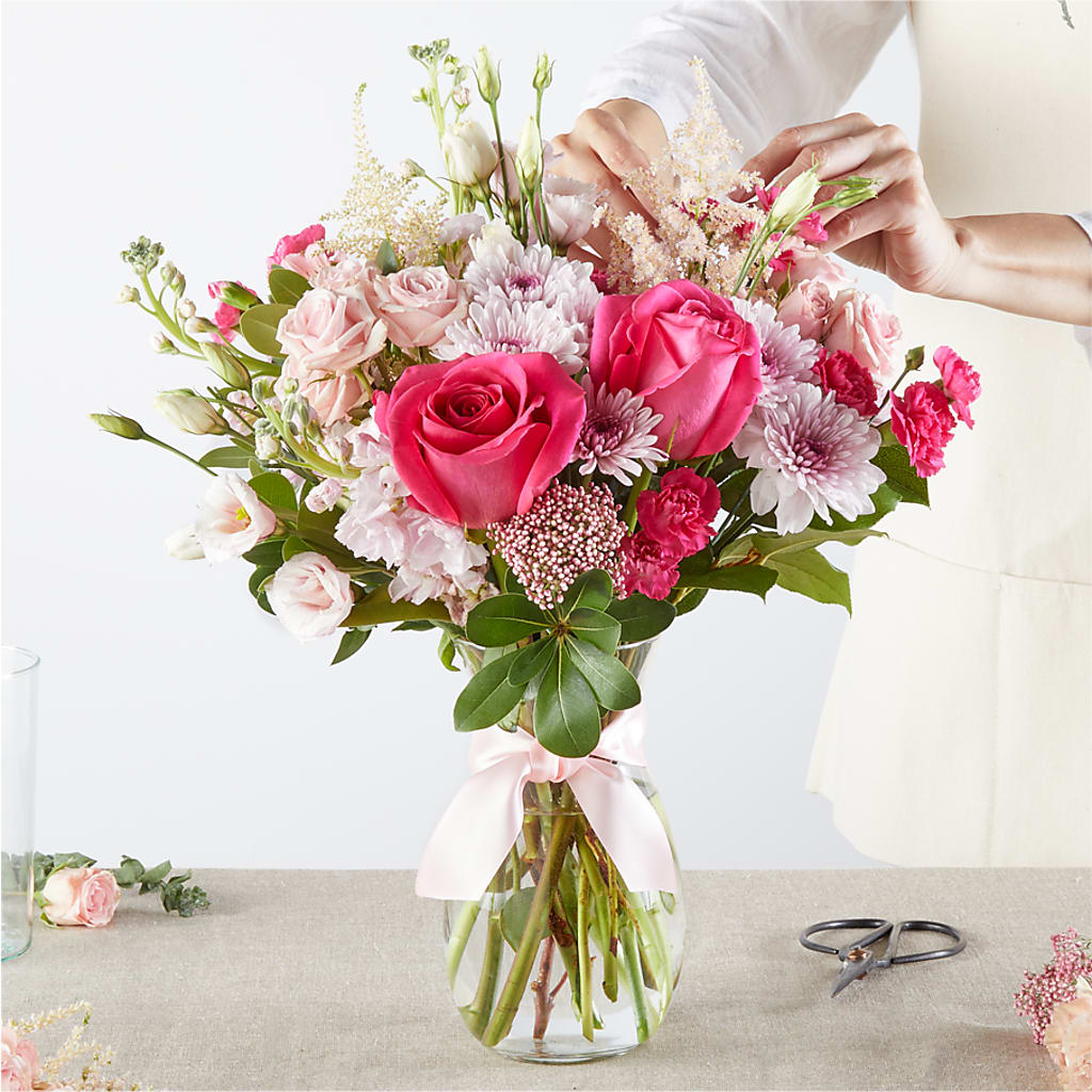 Pink Ribbon - A Florist Original –  Floral Delights Etc, Daleville AL