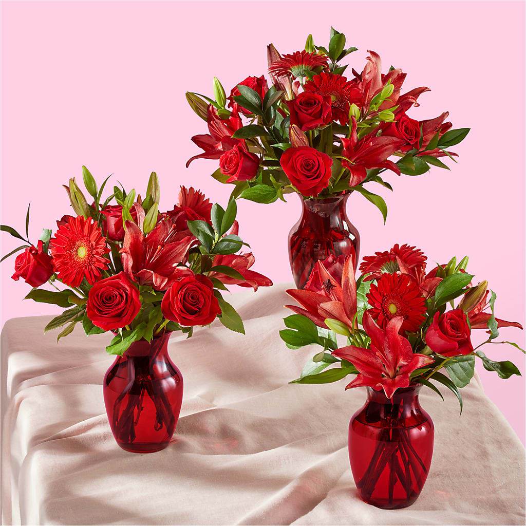 Burnin' Love Bouquet –  Floral Delights Etc, Daleville AL