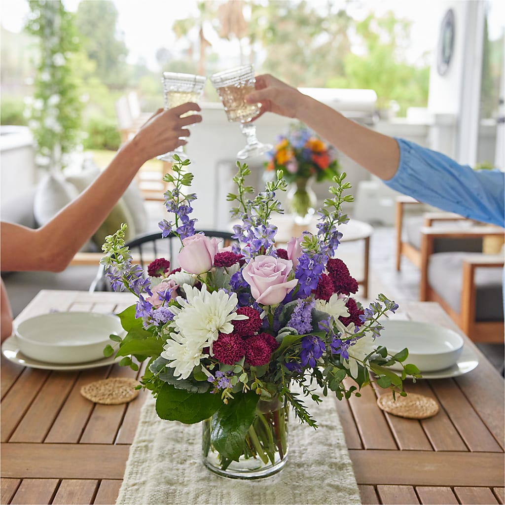 Violet Frost Bouquet –  Floral Delights Etc, Daleville AL