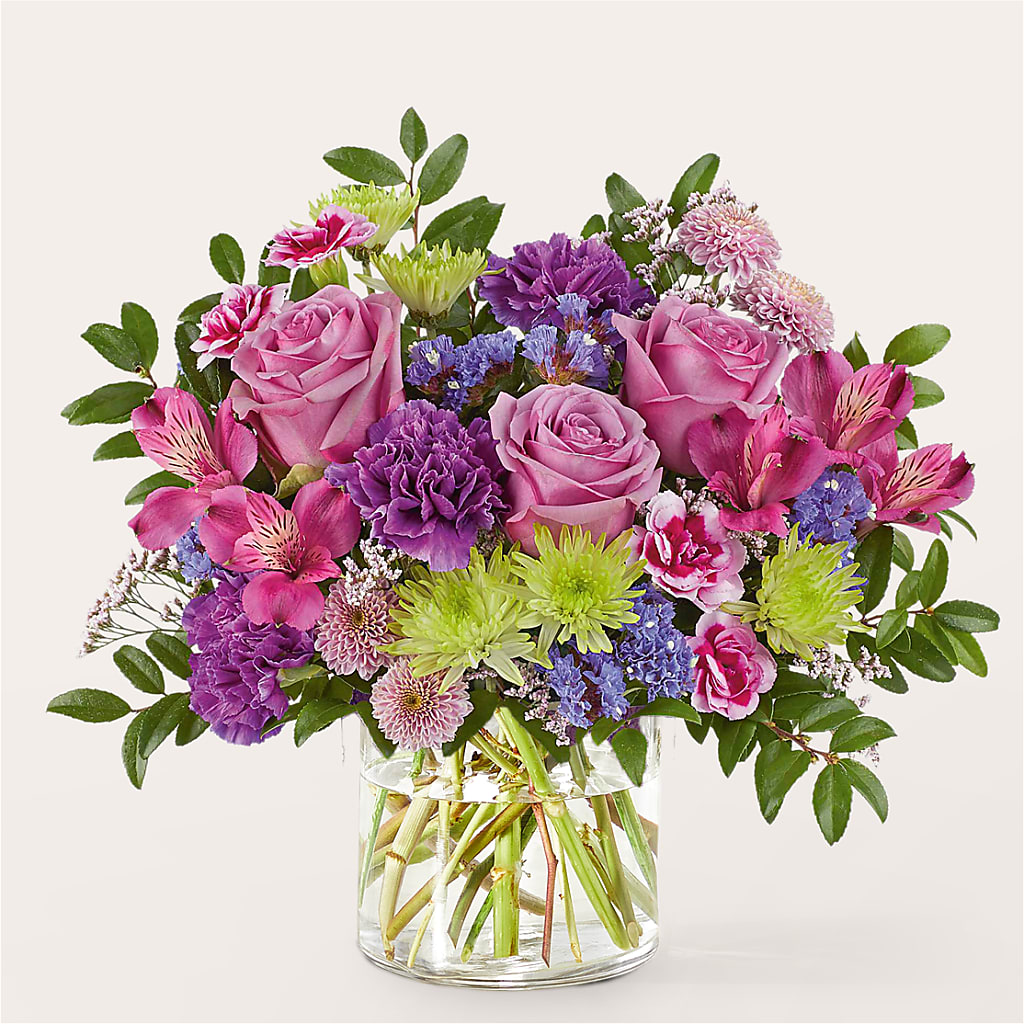 Glass Half Full Bouquet –  Floral Delights Etc, Daleville AL