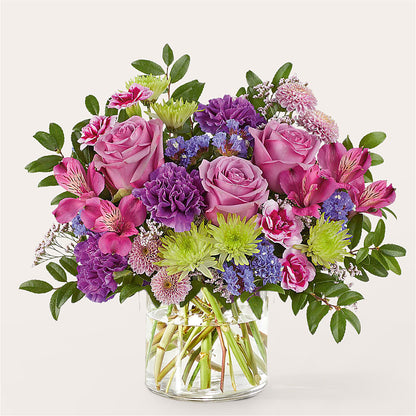 Glass Half Full Bouquet –  Floral Delights Etc, Daleville AL