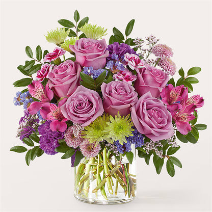 Glass Half Full Bouquet –  Floral Delights Etc, Daleville AL