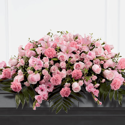 Garden of Comfort Casket Spray (Standard) –  Floral Delights Etc, Daleville AL