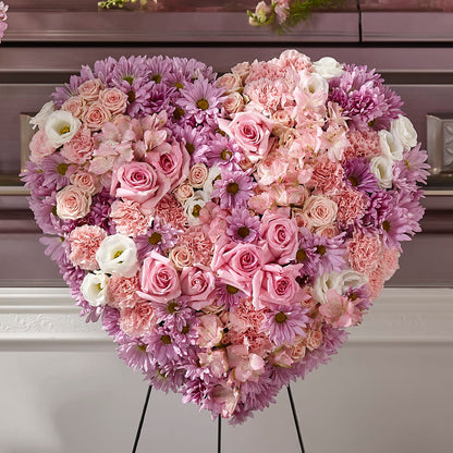 Heaven's Light Heart –  Floral Delights Etc, Daleville AL