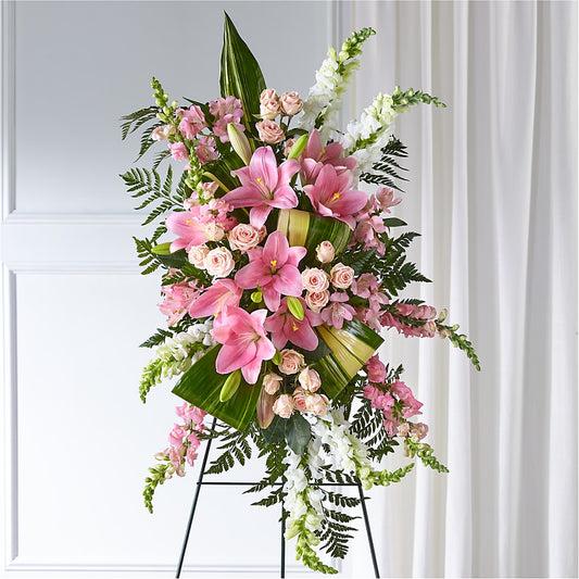 Elegant Embrace Standing Spray –  Floral Delights Etc, Daleville AL