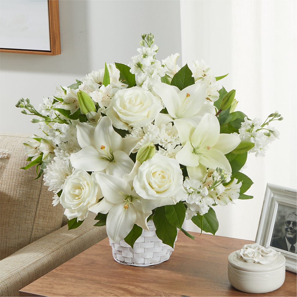 Peaceful Reflections Arrangement –  Floral Delights Etc, Daleville AL