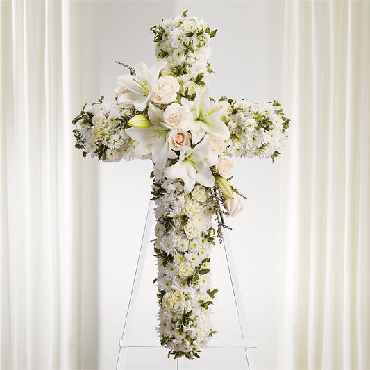 Spiritual Guidance Standing Spray –  Floral Delights Etc, Daleville AL