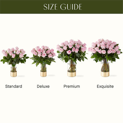 Picture Perfect Pink Rose Bouquet –  Floral Delights Etc, Daleville AL