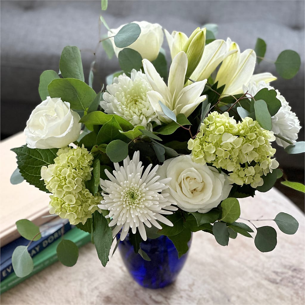Snowy Dreams Bouquet –  Floral Delights Etc, Daleville AL
