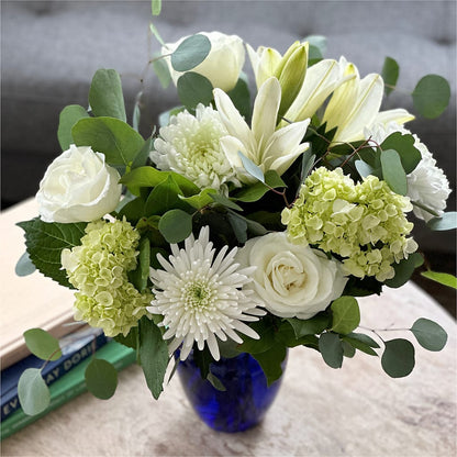 Snowy Dreams Bouquet –  Floral Delights Etc, Daleville AL