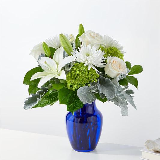 Snowy Dreams Bouquet –  Floral Delights Etc, Daleville AL