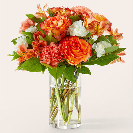 Apricot Glow Bouquet –  Floral Delights Etc, Daleville AL