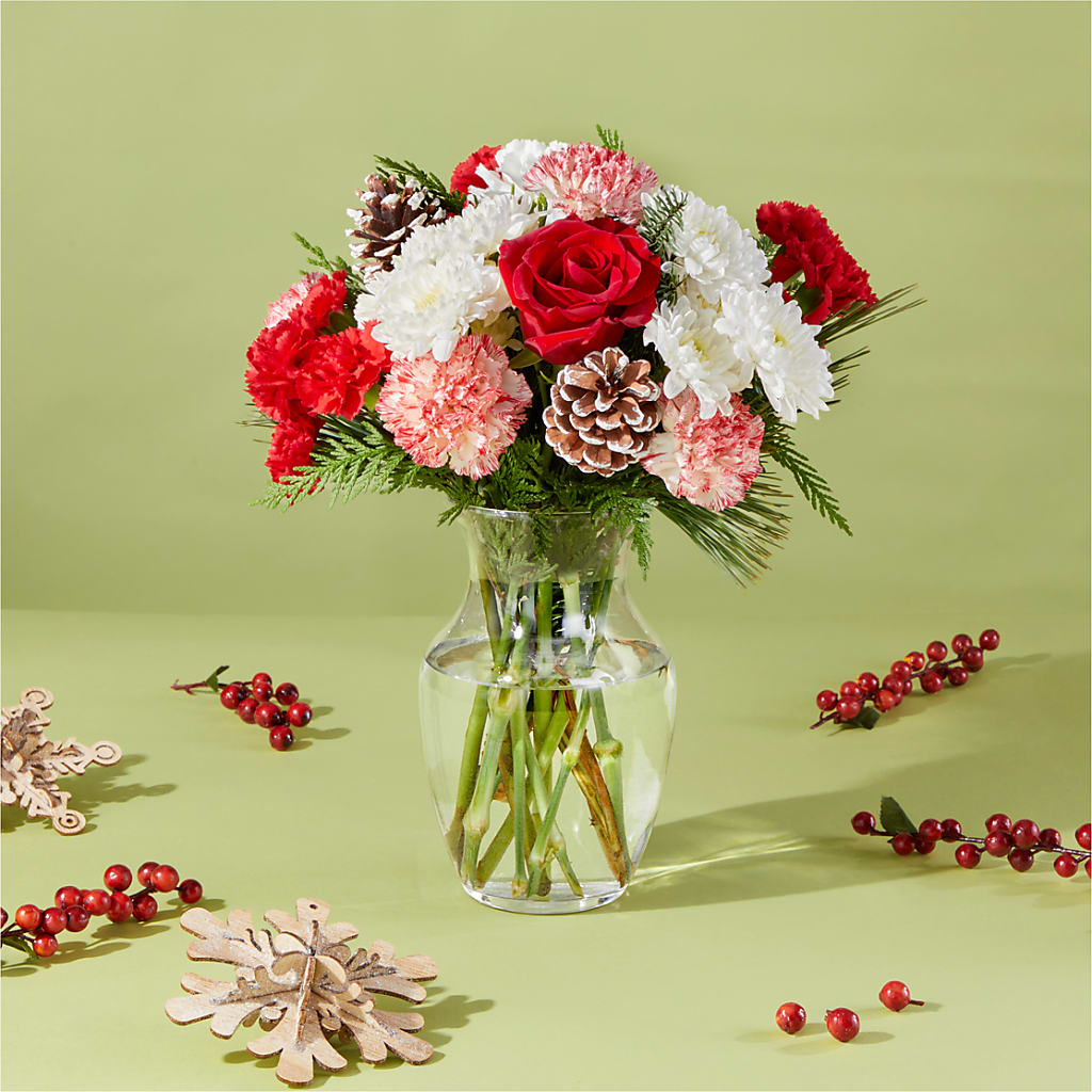 Candy Cane Lane Bouquet –  Floral Delights Etc, Daleville AL