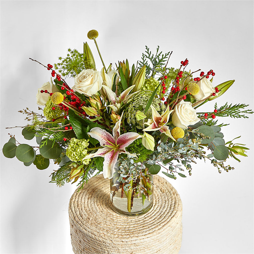 Berry & Bright Bouquet –  Floral Delights Etc, Daleville AL