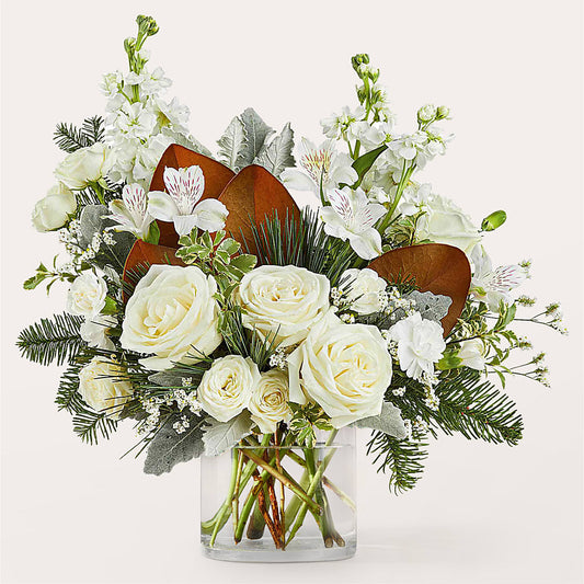 Fresh Snowfall Bouquet –  Floral Delights Etc, Daleville AL
